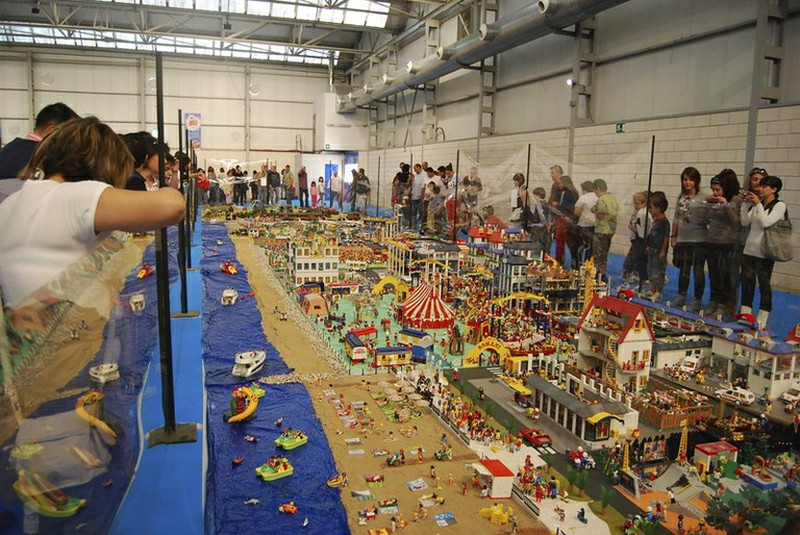 La Feria del Playmobil de Tàrrega (LLeida) bate récords de afluencia en su 3ª edición
