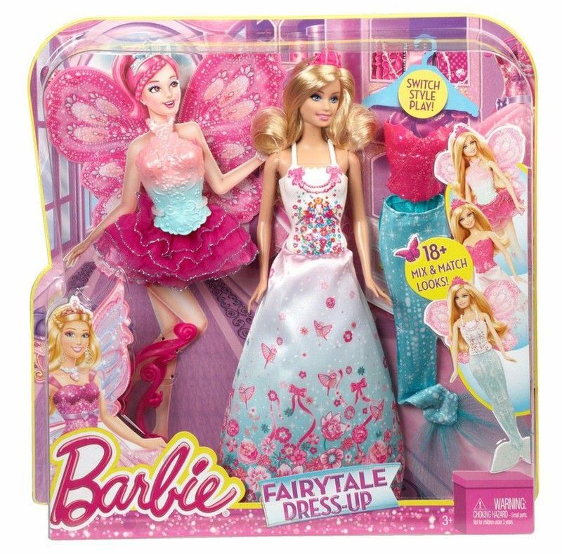 Muñeca Barbie Fairytale vestidos