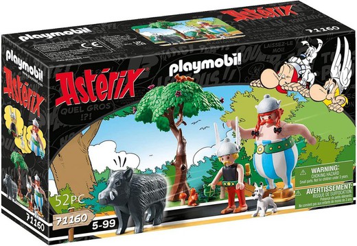 Asterix Playmobil 71160 La caza del jabalí