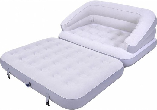 Avenli Matelas Sofa Bed Gonflable Multifonction 198 cm x 138 cm 62 cm