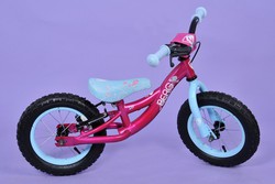 12 Berg pink bicycle learning