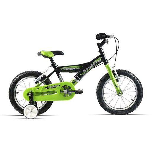 Bicicleta infantil 14 Cuadro Y Wenti verde