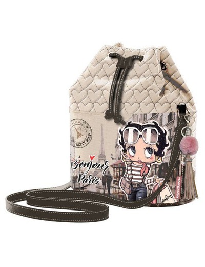 Handbag Betty Boop Bonjour Paris