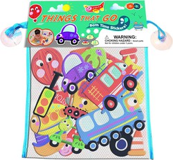 Buddy & Barney Bath Stickers with Header Card – Things That Go