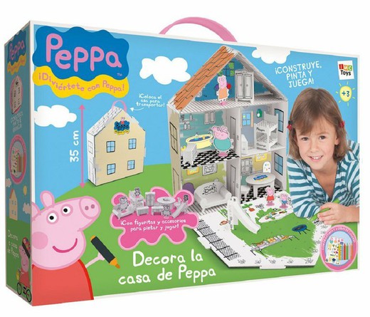 Decora la casa de Peppa Pig