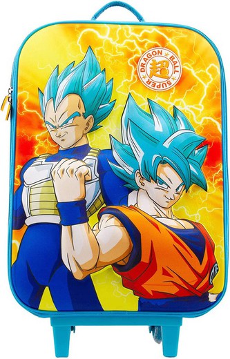 Dragon Ball Soft 3D Trolley Suitcase