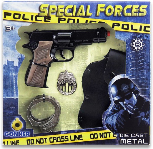 Gonher Special Forces Toy Pistol Set