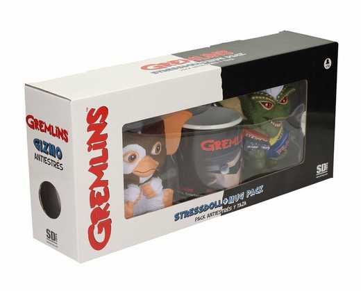 Gremlins pack de figures anti-stress avec tasse