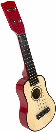 Guitarra de madera juguete