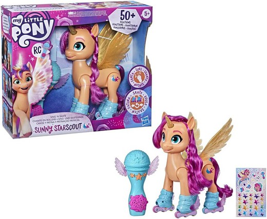Hasbro My Little Pony Sunny Starscout Sing and Skate