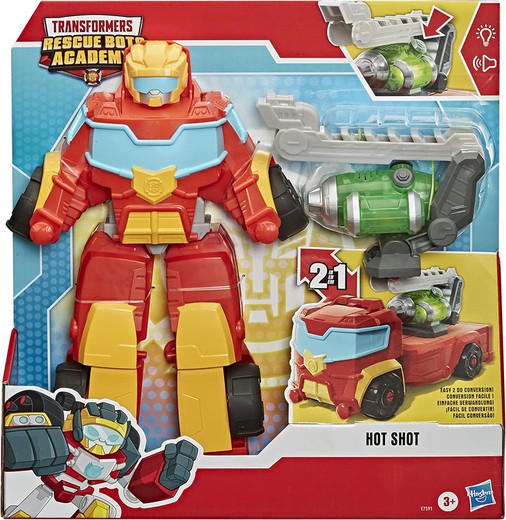 Hasbro Playskool Heroes Transformers Rescue Bots Academy Hot Shot