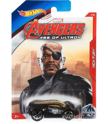 Hot Wheels Avengers Nick Fury Ultra Rage