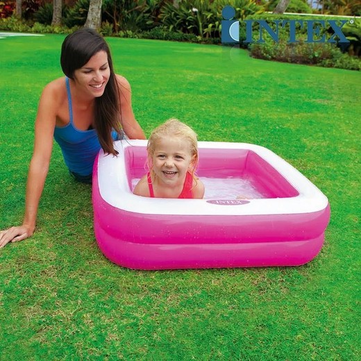 Intex 57100 Piscina infantil hinchable 86 x 86 x 25 cm Rosa