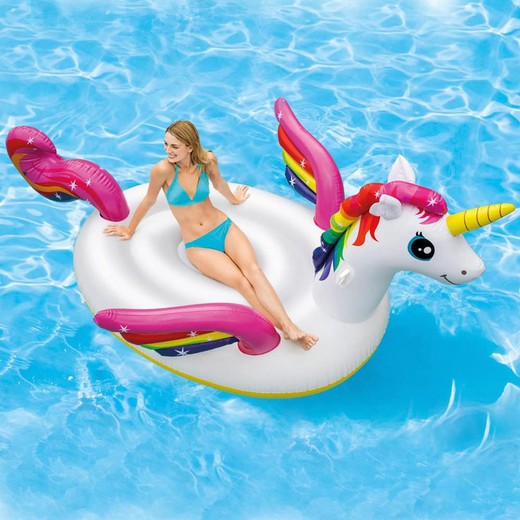 Intex 57281 Mega Unicorn Inflatable 113 in x 76 in x 65 in