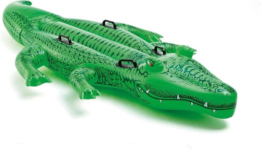 Intex 58562 Grand crocodile gonflable 203 x 114 cm