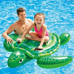 Intex 57524 Giant Gator Ride-On Inflatable Pool Float 59" x 50"