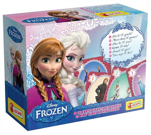 Juegos de Cartas gigantes Frozen Disney