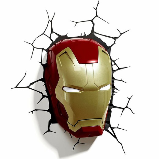 Marvel Avengers Lampe 3D Iron Man
