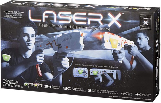 Cife Laser X Pistolet Laser Double Morph Blasters