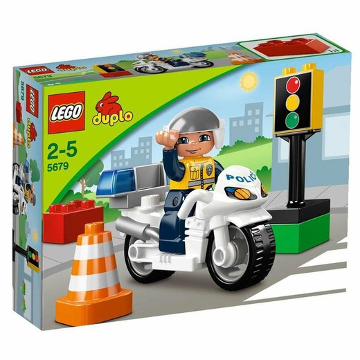 Lego 5679 Duplo Moto de policía