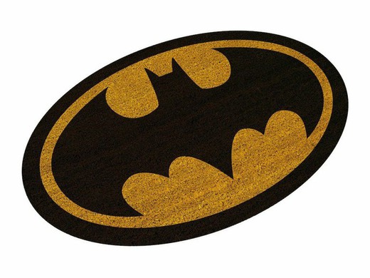 Logo Batman Felpudo Oval