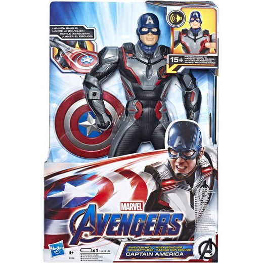 Hasbro Marvel Avengers Capitán América Figura Electrónica