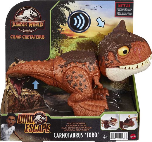 Mattel Jurassic World Dinosaurio Bebé Carnotarus