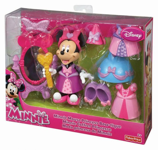 Minnie Mouse moda princesa Fisher-Price