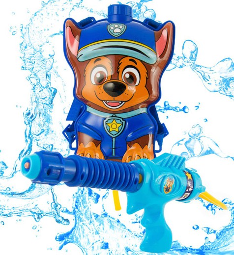Paw Patrol Water Blaster with Chase backpack