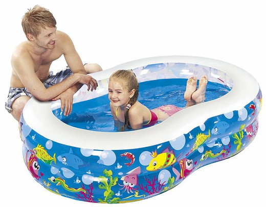 Jilong Pool inflatable  Figure 8 pool