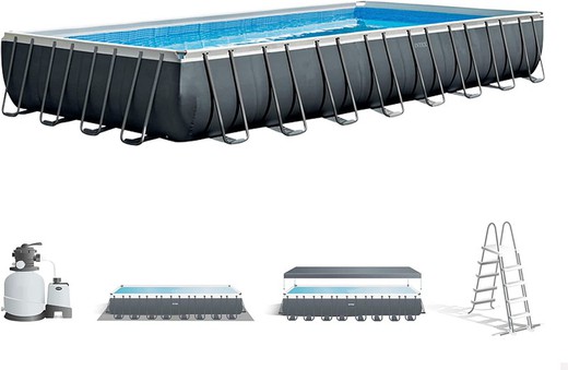 Intex Ultra Frame Pool 975 x 488 x 132 cm with filter sand
