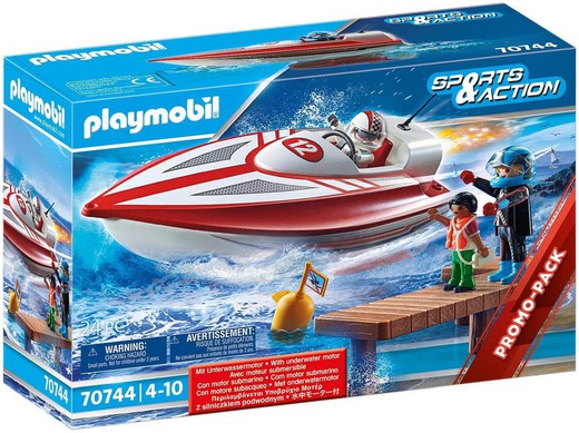 Playmobil 70744 Speedboat with submersible motor