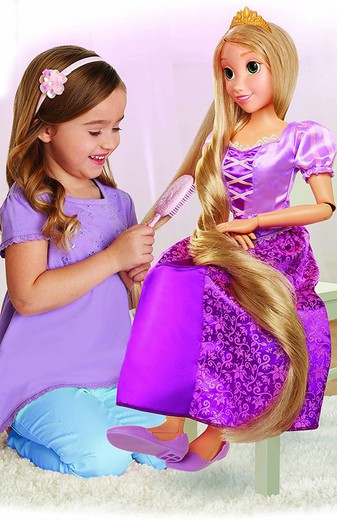 Poupée Disney Princess Raiponce 80 cm