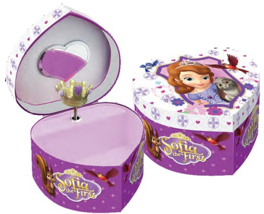 Sofia The First Musical Jewelry Box heart