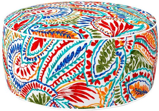 Pouf Gonflable au design ethnique