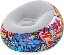 Bestway Graffiti Inflatable Chair 44" x 44" x 26"