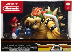 Nintendo Mario Set de Batalla de Lava de Bowser
