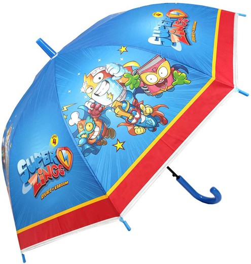 Superzings automatic children's umbrella blue color