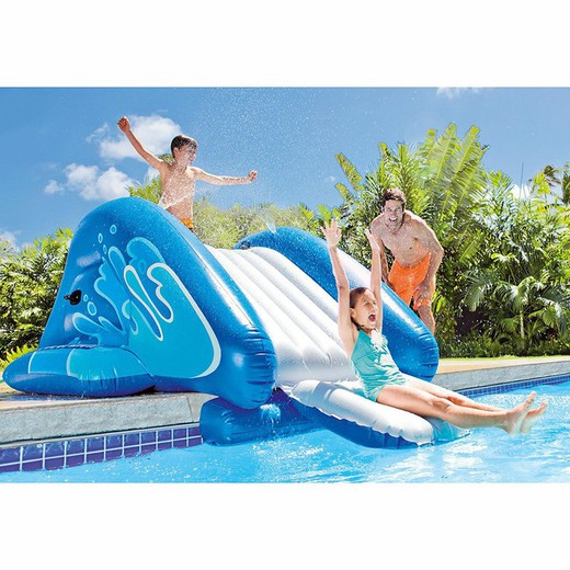 Intex 58849 Inflatable Water slide swimming Pool Kool Splash 10´11" x 6´9" x 3´10"