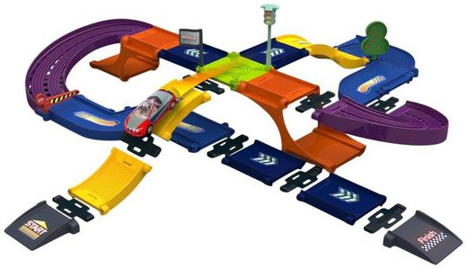 Vehículos, Trenes y Pistas