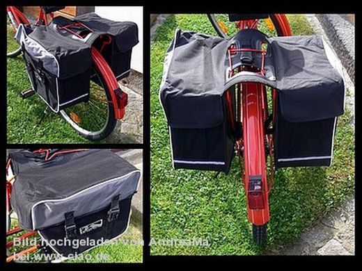 Amsterdam Doppel-Hecktasche