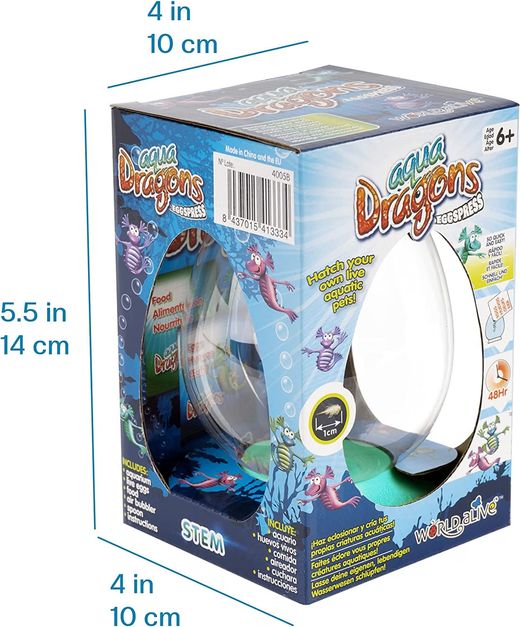 World Alive Aqua Dragons EGGspress