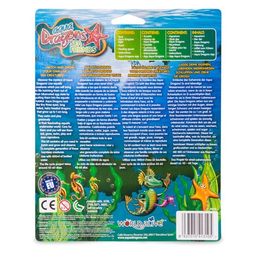 World Alive Aqua Dragons Sea Friends Kit