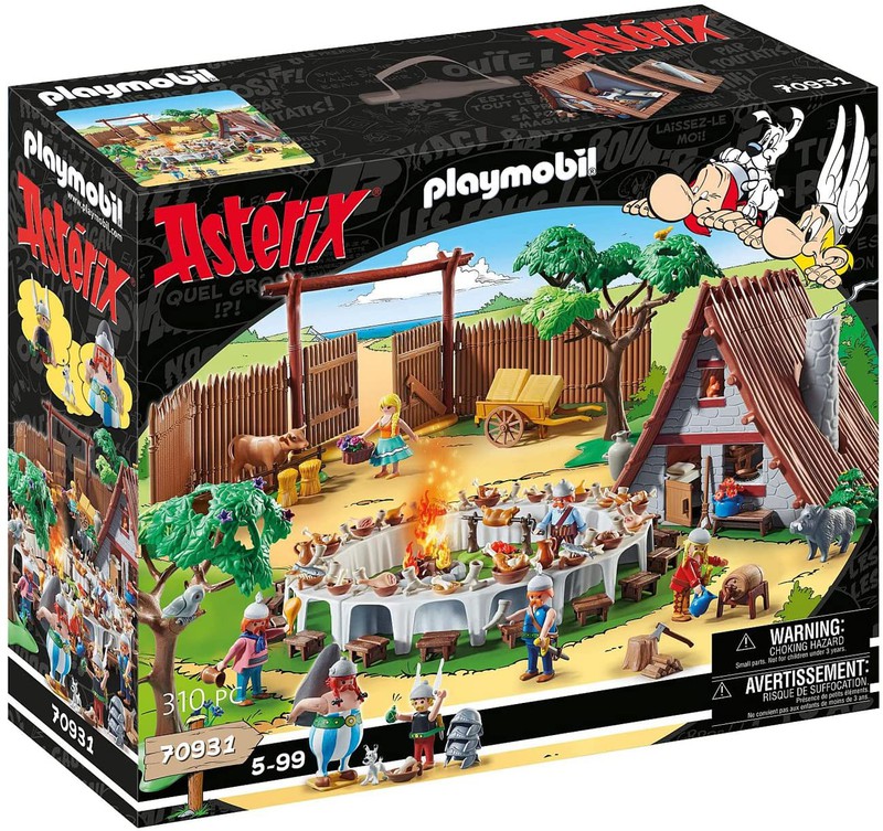 Astérix Playmobil 70931 The Village Banquet — Joguines i bicis Gaspar