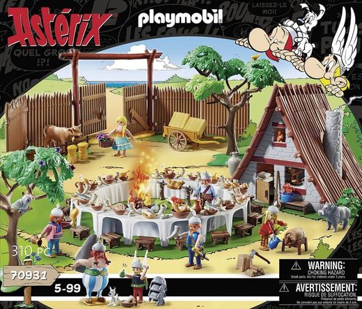 Playmobil 70931 Astérix Le Banquet du Village