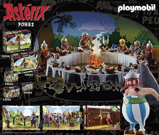 Playmobil 70931 Astérix Le Banquet du Village