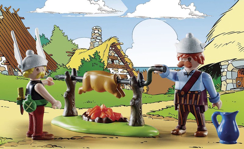 Astérix Playmobil 70931 The Village Banquet — Joguines i bicis Gaspar