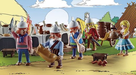 Playmobil 70931 Astérix Le Banquet du Village