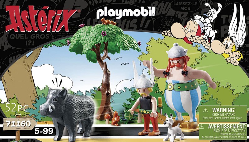 Asterix Playmobil 71160 Wild Boar Hunting — Joguines i bicis Gaspar
