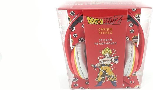 Dragon Ball Z Goku & Vegeta rouge Casque Stereo